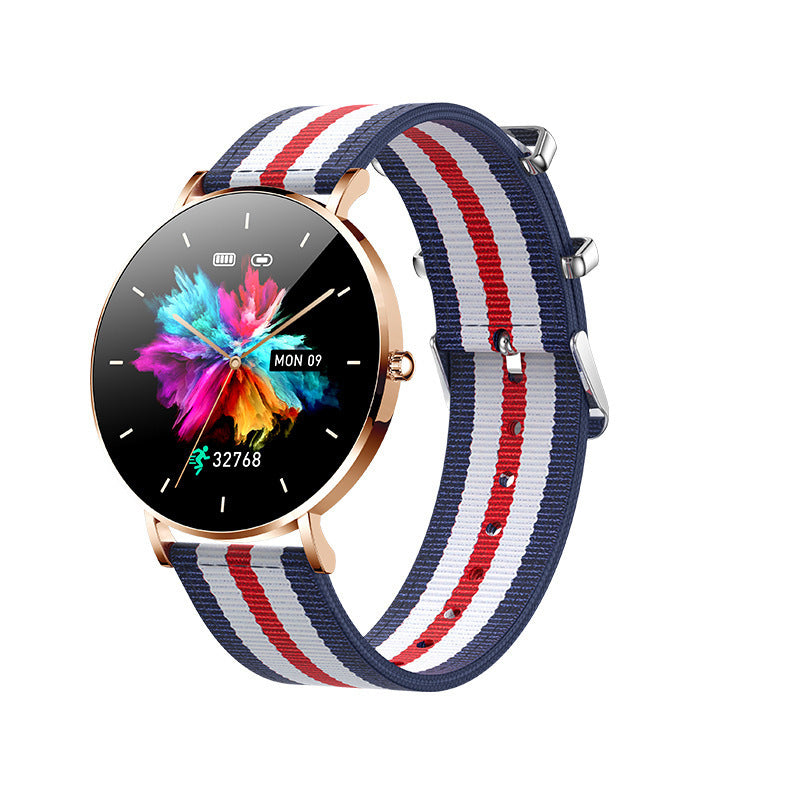 Ultra-Thin Smart Watch Women 1.36 Inch Screen Waterproof Photo Heart Rate Blood Pressure Blood Oxygen