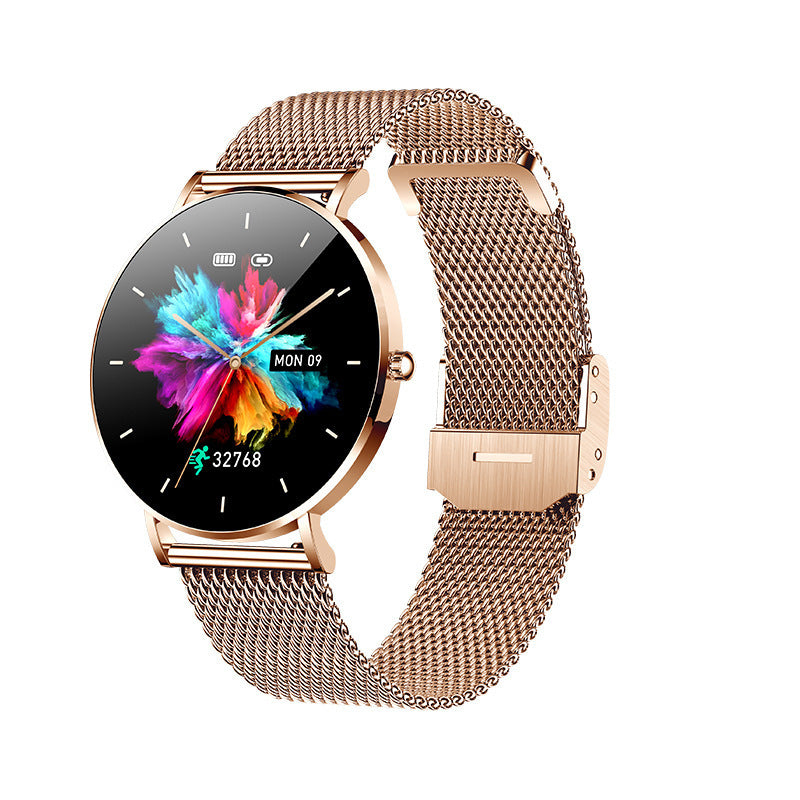 Ultra-Thin Smart Watch Women 1.36 Inch Screen Waterproof Photo Heart Rate Blood Pressure Blood Oxygen