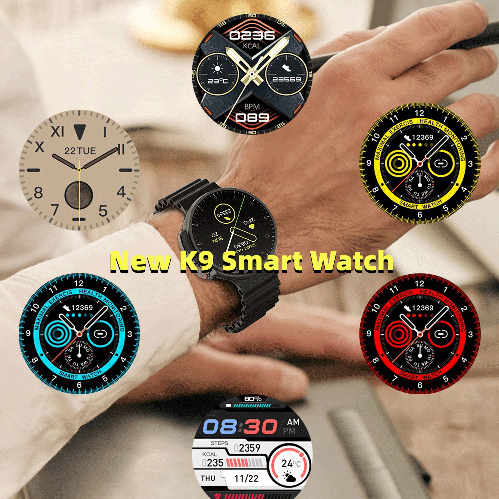 Smart Watch 1.39 Round Screen Encoder True Screw Clip Wireless Charging NFC Offline And Payment Function