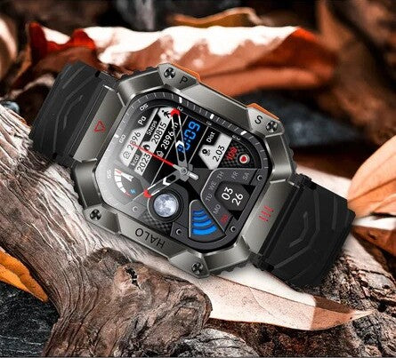 Military Outdoor Sports Smart Watch GPS Ftiness  Smartwatch For IPhone And Android Wemon & Men